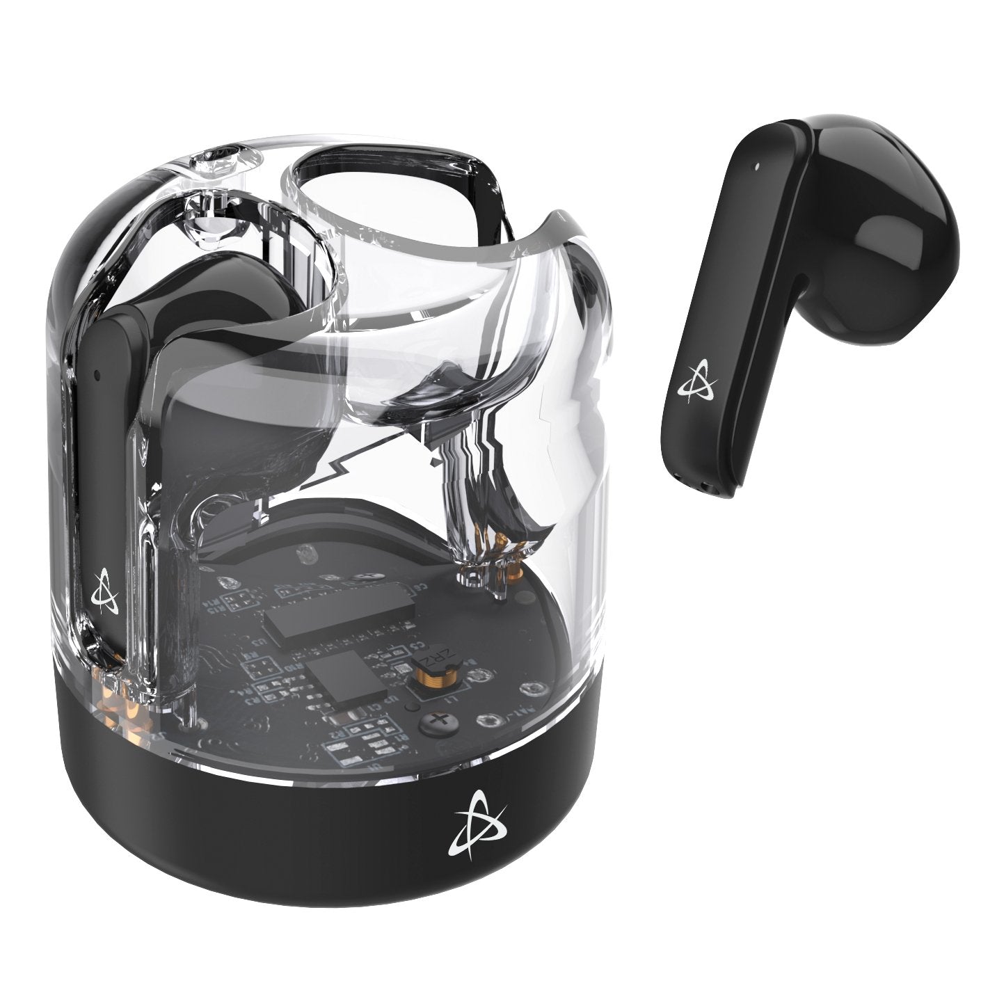 Cuffie Auricolari con Microfono Bluetooth EB-TWS12 Nero