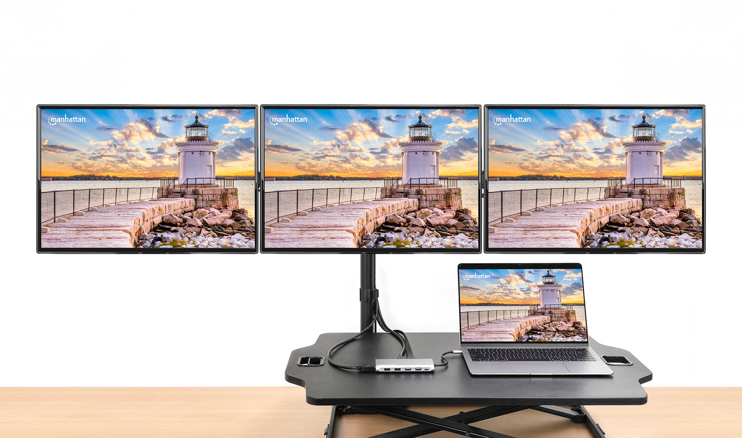 Docking Station USB-C PD 12-in-1 5 Porte USB SD e MicroSD HDMI con MST 4K