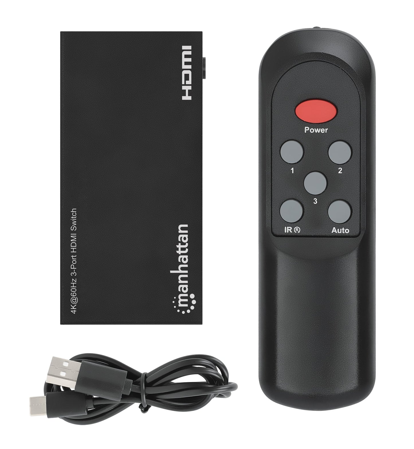 Switch HDMI 4k@60Hz 3 porte