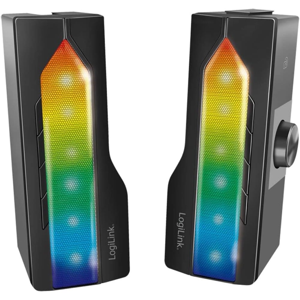 2 in 1 Gaming Sound System Soundbar e Speakers Bluetooth v5.0 Illuminazione RGB