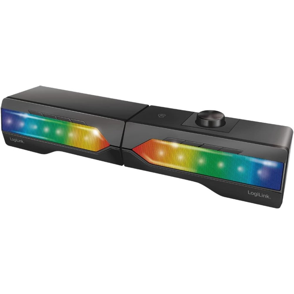 2 in 1 Gaming Sound System Soundbar e Speakers Bluetooth v5.0 Illuminazione RGB