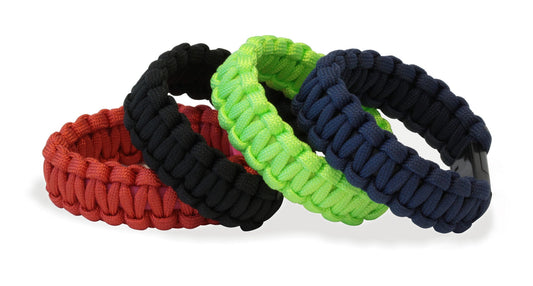 Bracciale Paracord con Micro USB Verde