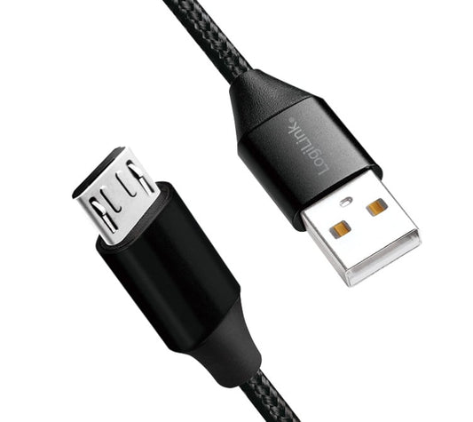 Cavo USB Micro-B Maschio/USB-A Maschio 0,3 m Nero