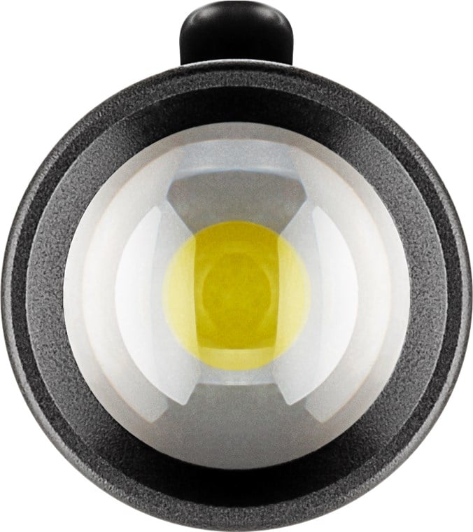 Torcia LED Zoom 120lm fino a 15m IPX4