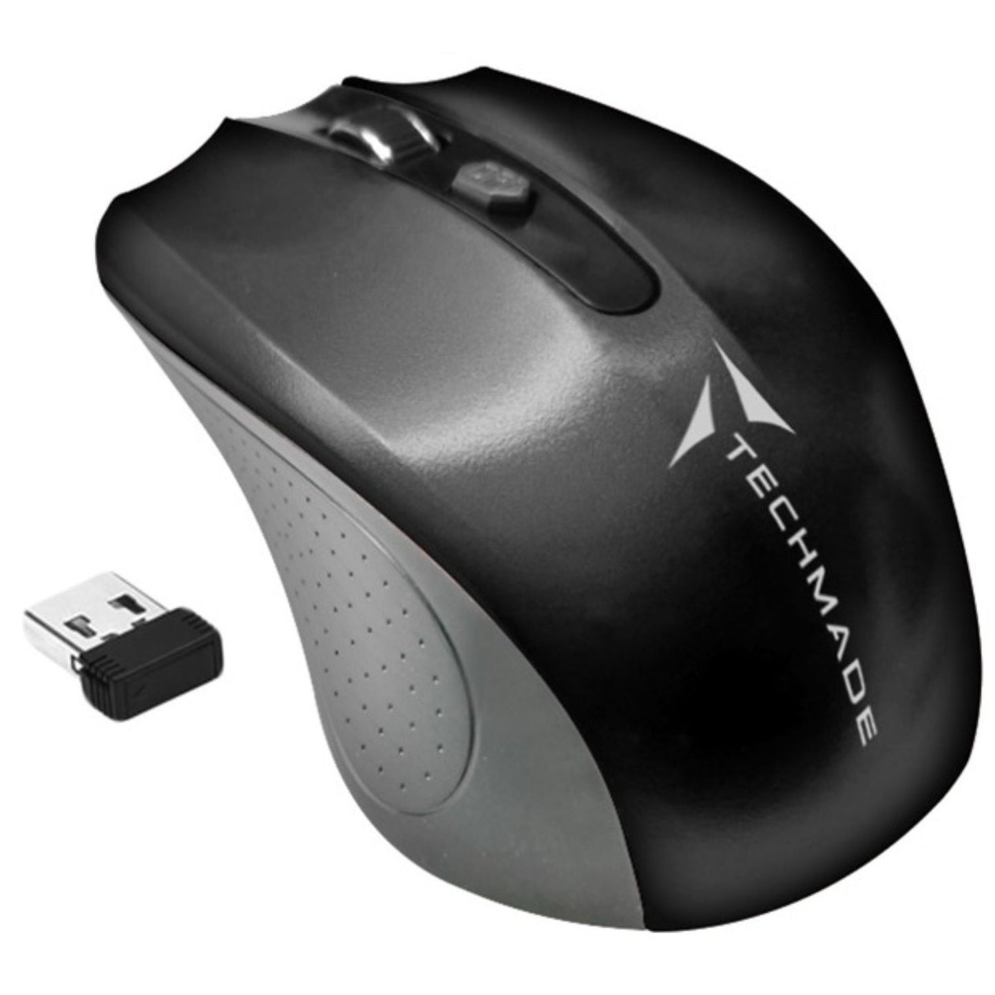 MOUSE OTTICO WIRELESS USB TECHMADE TM-XJ30-BLACK