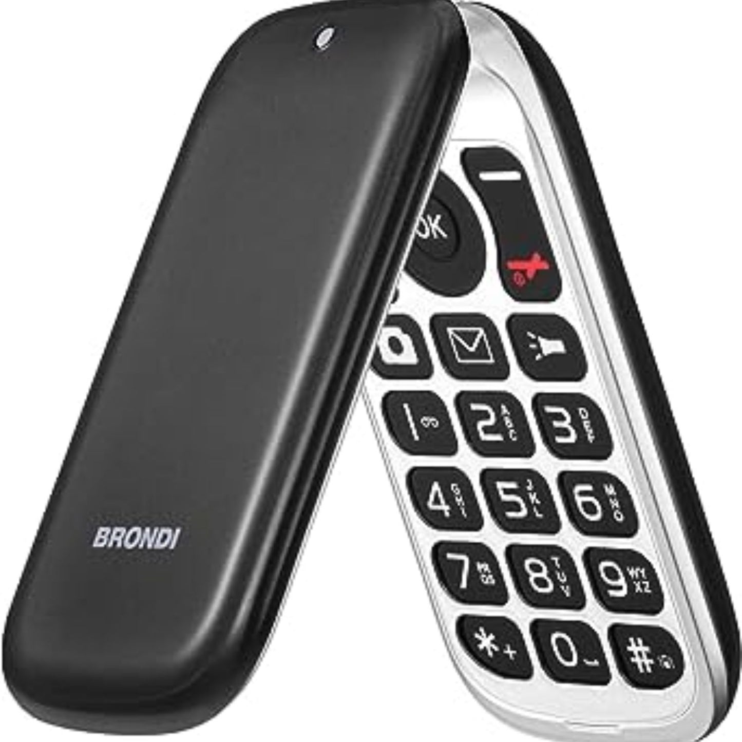 CELLULARE BRONDI STONE+ DUOS BLACK ITALIA