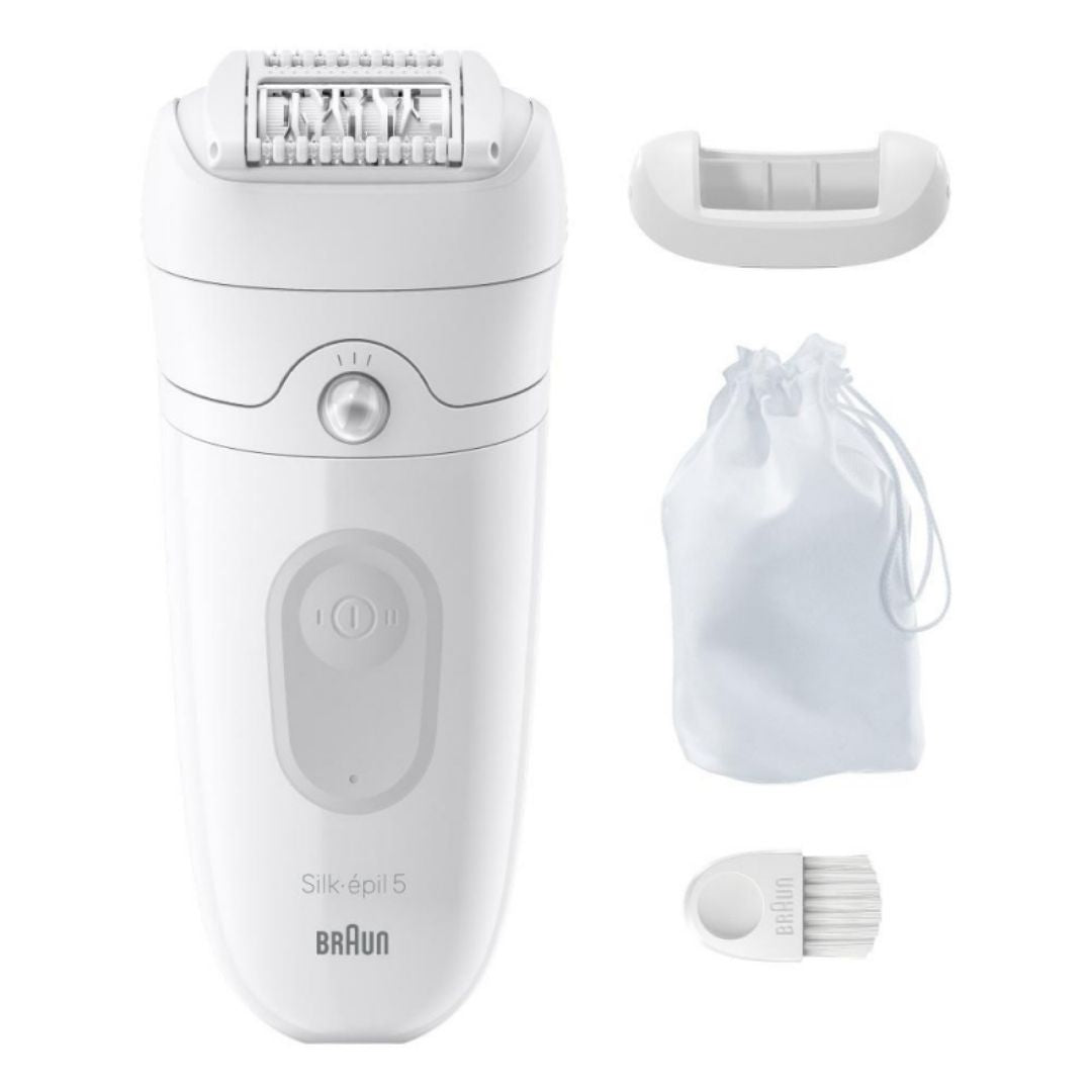 EPILATORE BRAUN SILK EPIL 5 WET&DRY WHITE