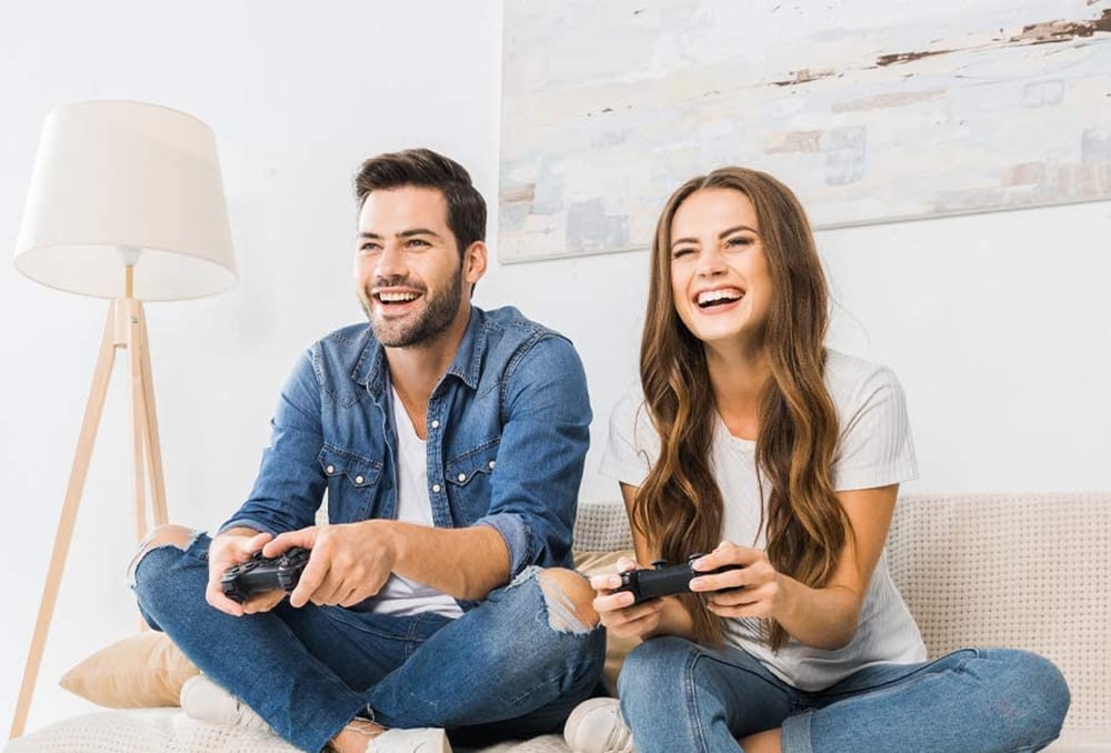 Docking Station Base Ricarica Doppio Controller PS5 USB-C Bianco/Nero