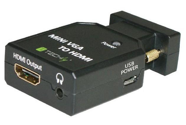 Mini Convertitore da VGA e Audio a HDMI