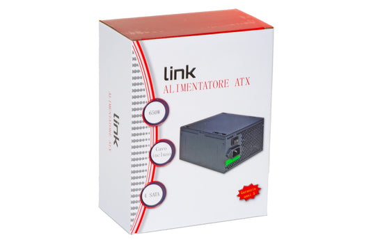 ALIMENTATORE PC ATX 650W CON 4 SATA-2 MOLEX