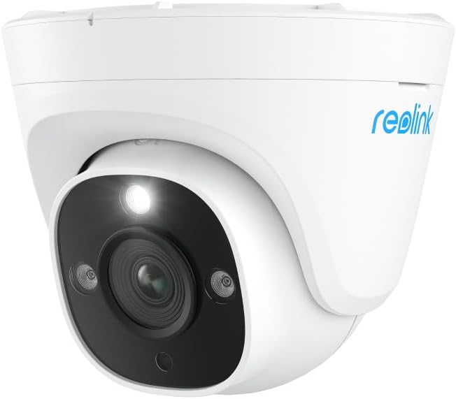 Telecamera IP Dome di Sicurezza PoE 4K 12MB IP67, Serie P344
