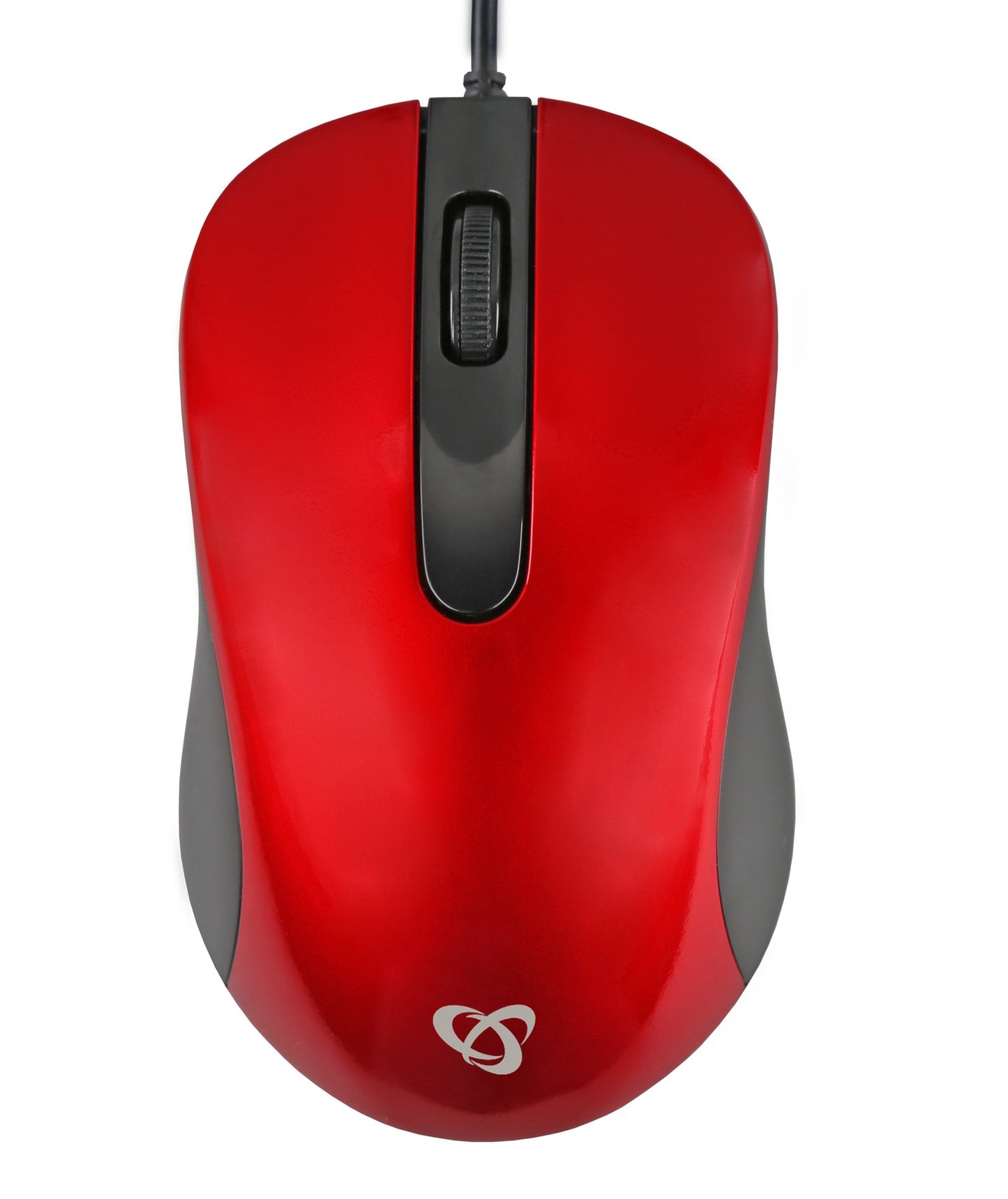 Mouse Ottico USB 1000 Dpi 3D Rosso, M-901