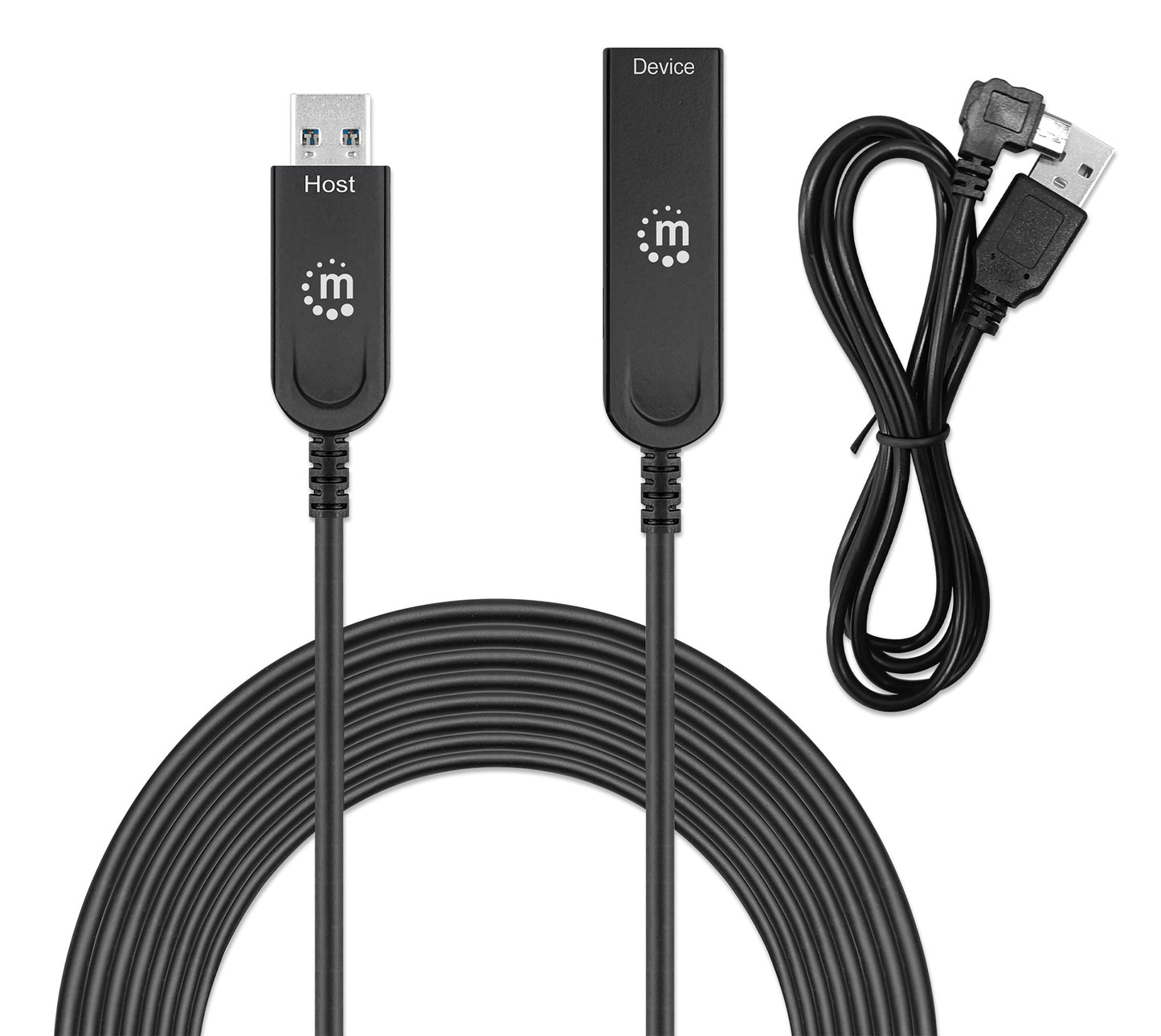 Cavo Ottico Attivo USB 3.2 Gen 2 SuperSpeed+ Active Optical Cable USB A M/F 10 metri