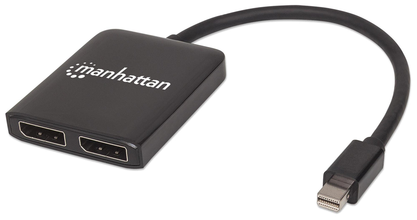 Splitter Hub Mini DisplayPort a 2 porte DisplayPort con MST