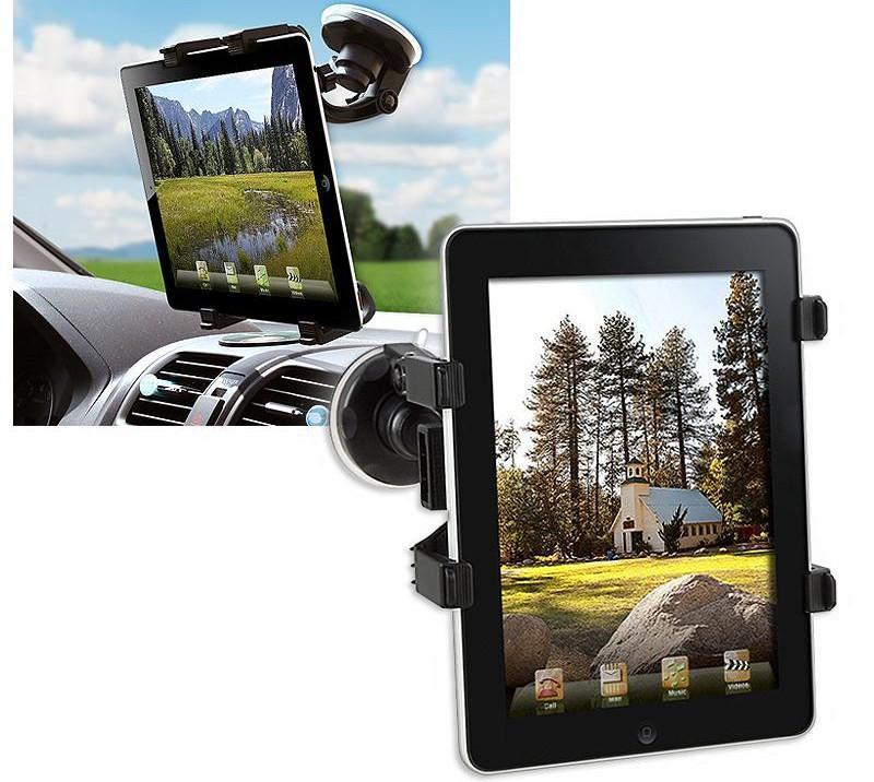Supporto Universale da Auto con Ventosa per Tablet 7-10.1''