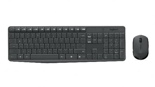 TASTIERA E MOUSE LOGITECH WIRELESS COMBO MK235