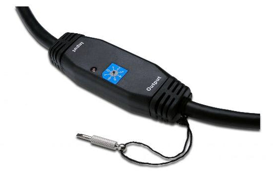 CAVO DI CONNESSIONE HDMI 19 POLI CON AMPLIFICATORE ATTIVO - LUNGHEZZA MT. 15
