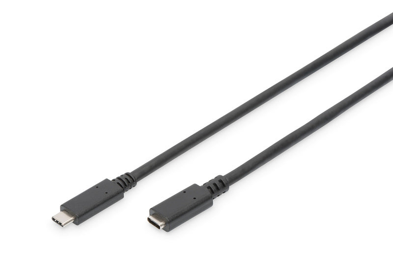 CAVO PROLUNGA USB TIPO C MASCHIO/FEMMINA 1.5 MT 3A NERO