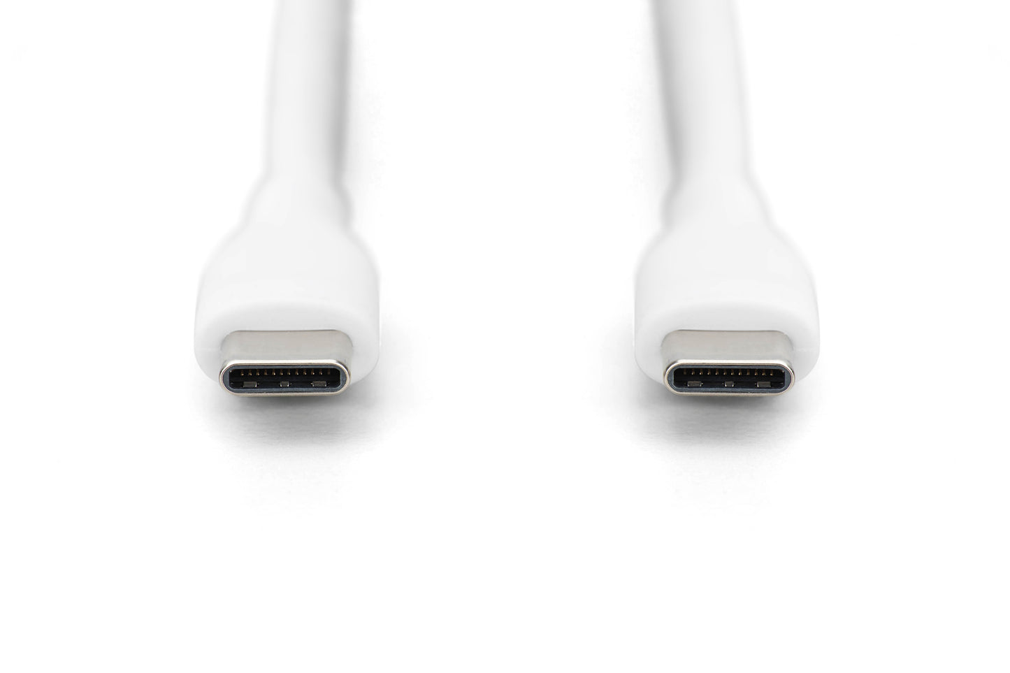 CAVO RICARICA GUAINA SILICONE USB-C / USB-C 2m, USB 2.0, 60W, BIANCO
