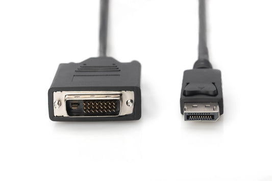 CAVO ADATTATORE DISPLAYPORT CONNETTORI DP MASCHIO - DVI-D(24+1) MASCHIO MT. 2
