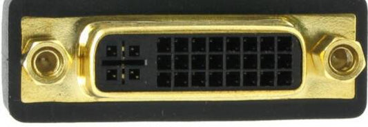 CAVO ADATTATORE DISPLAYPORT CONNETTORI DP MASCHIO - DVI-I(24+5) FEMMINA CM 15
