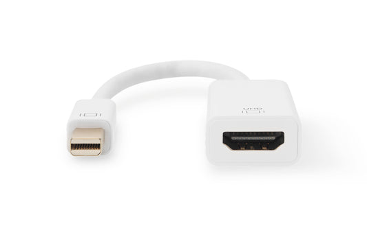 ADATTATORE ATTIVO MINI DISPLAYPORT MASCHIO - HDMI FEMMINA BIANCO