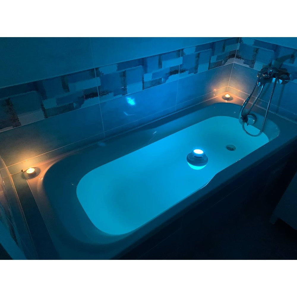 Altoparlante Bluetooth Impermeabile Galleggiante con Vivavoce e LED Colorati, BT-X60