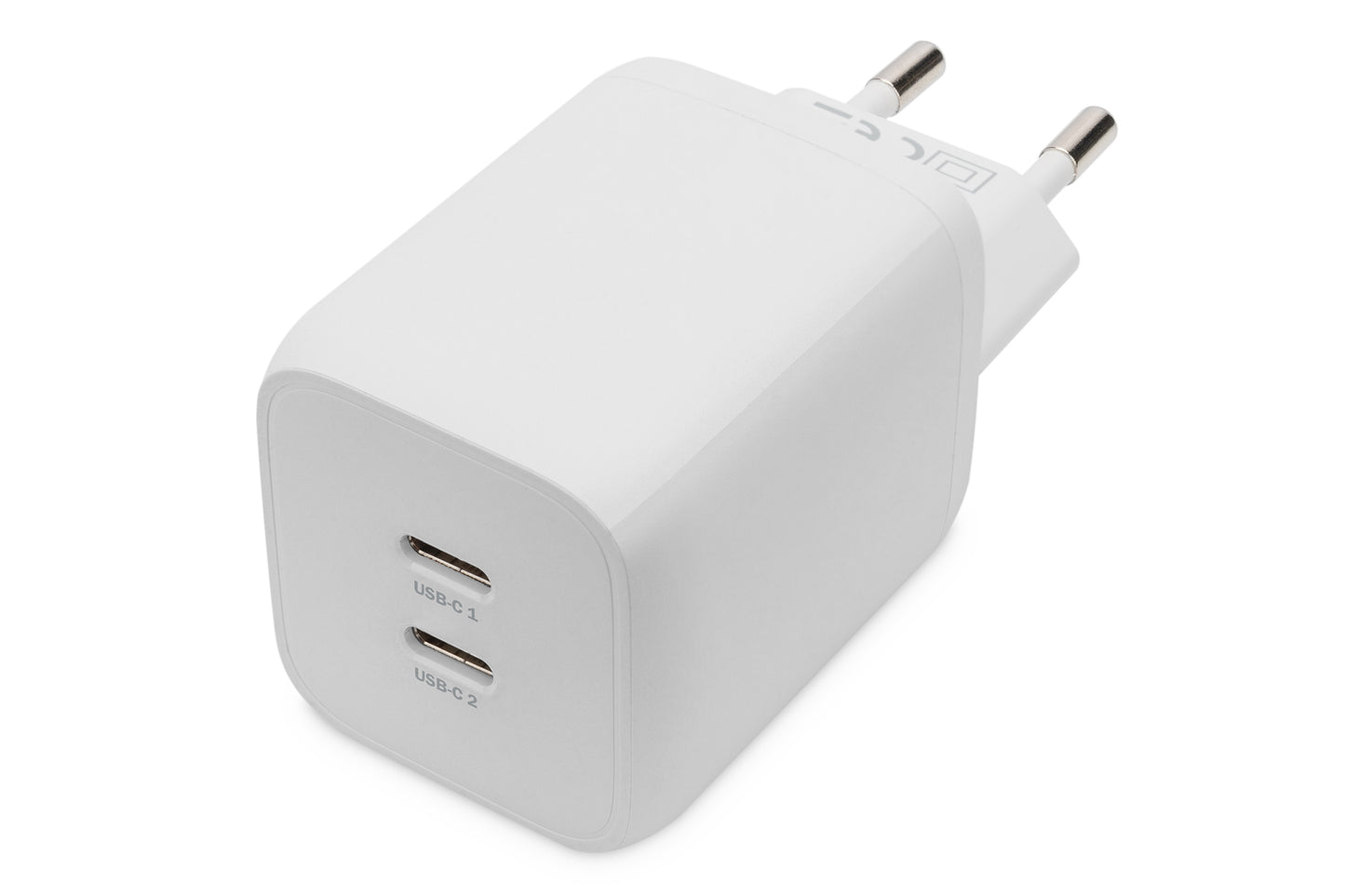 DIGITUS Caricatore USB-C, 2 porte, 65 W GaN