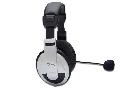 CUFFIE MULTIMEDIA CON MICROFONO, CONTROLLO VOLUME, AURICOLARI IMBOTTITI
