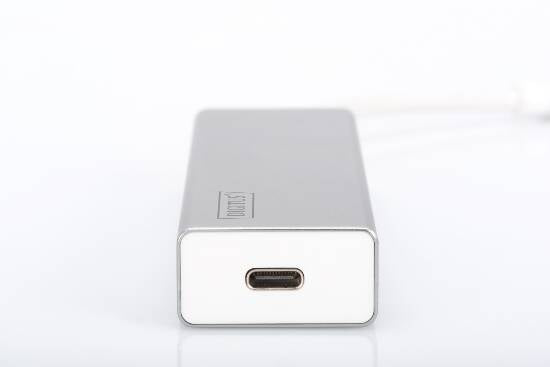 HUB USB 3.0 CON 3 PORTE USB 3.0 TIPO A E 1 PORTA TIPO C, CONNETTORE MASCHIO TIPO C