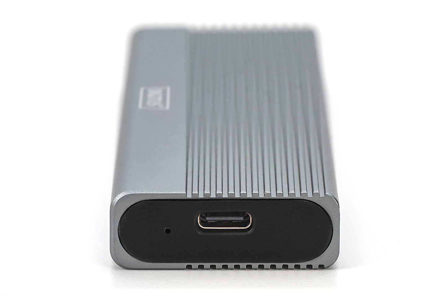 DIGITUS Alloggiamento per disco rigido USB M.2, SSD, esterno, SATA, 6Gbps, USB 3.1 Gen2, alluminio, senza attrezzi