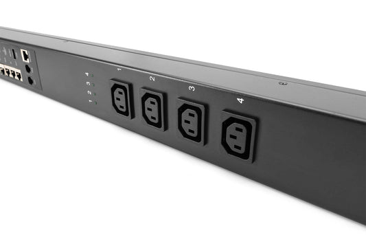 DIGITUS MULTIPRESA SMART IP CON DISPLAY LCD CON 16 PRESE C13, SPINA 16A CAVO MT 3 DIGITUS