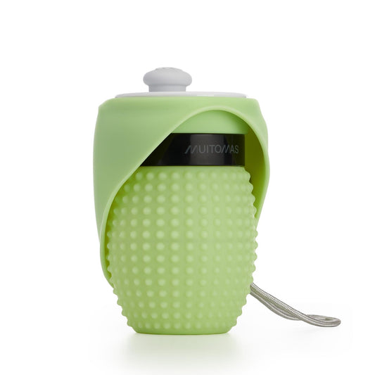 MUITOMAS - Borraccia da trasporto per animali verde salvia