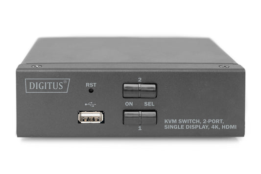 SWITCH KVM 2 PORTE 4K, 1 SCHERMO HDMI ®  USB