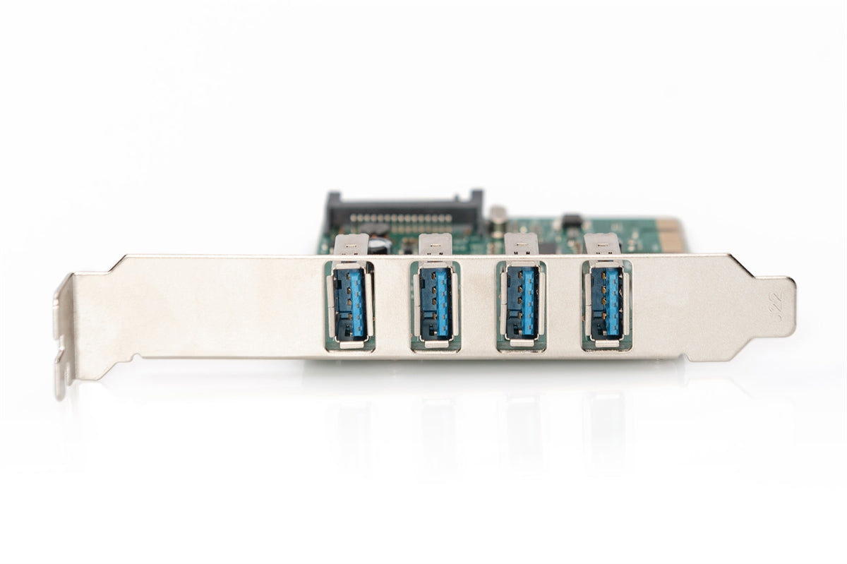 SCHEDA AGGIUNTIVA PCI-EXPRESS 4 PORTE USB 3.0