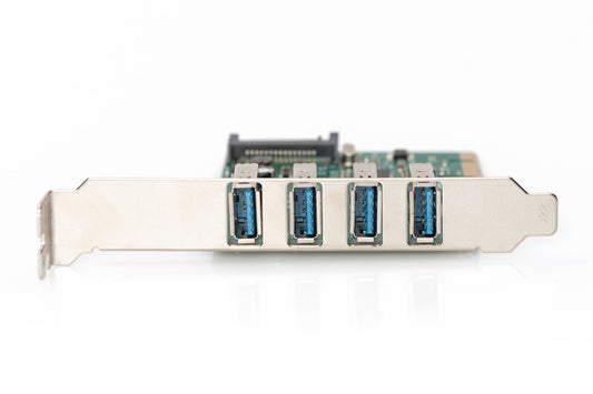 SCHEDA AGGIUNTIVA PCI-EXPRESS 4 PORTE USB 3.0