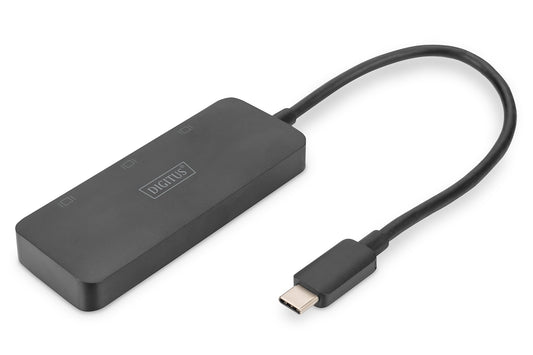 DIGITUS Hub video MST a 3 porte (USB-C™ -> 3 DisplayPort)