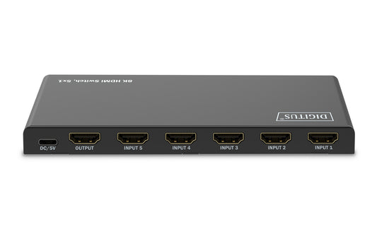 SWITCH HDMI 5x1 8K/60Hz (4:4:4), HDR, HDCP2.3