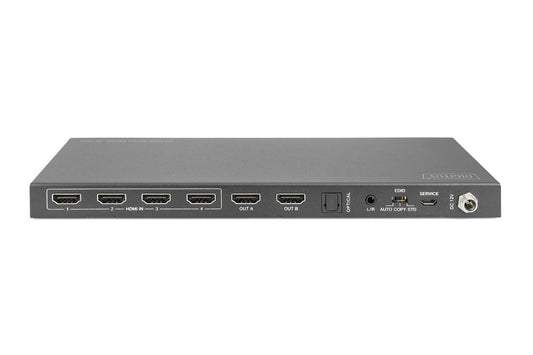 DIGITUS 4x2 switch matrix HDMI, 4K/60Hz