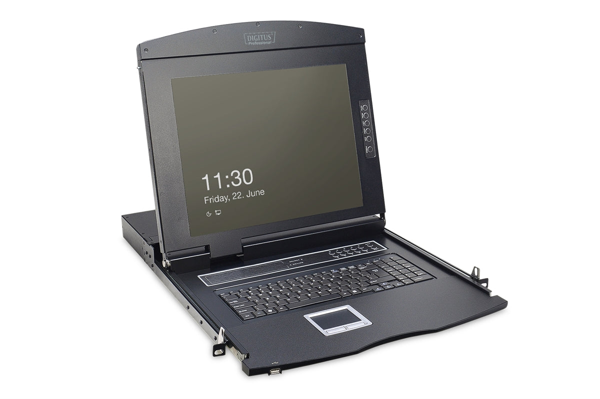 Console modulare con TFT da 17" (43,2 cm) e touchpad