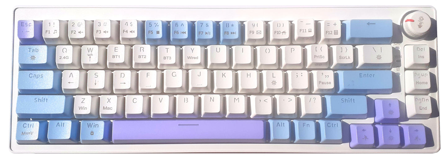 Tastiera Cortek Happy Switch Kailh Box Bianca