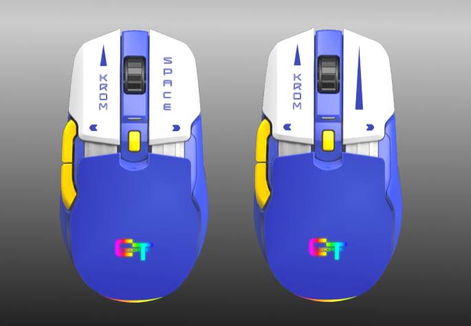 Copertura di ricambio Space set per Mouse Cortek KROM