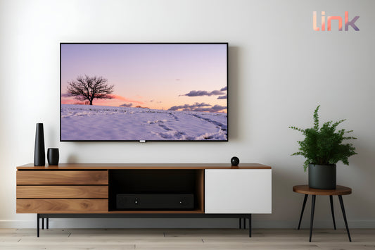 STAFFA A MURO FISSA ULTRASOTTILE PER TV 23-42" FINO A VESA 200X200