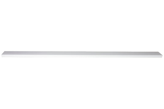 CONFEZIONE 10 CANALINE PASSACAVI DA MURO MM 46x18 LUNGHEZZA MT 1 BIANCO CON COPERCHIO SCORREVOLE (10 METRI IN TOTALE)