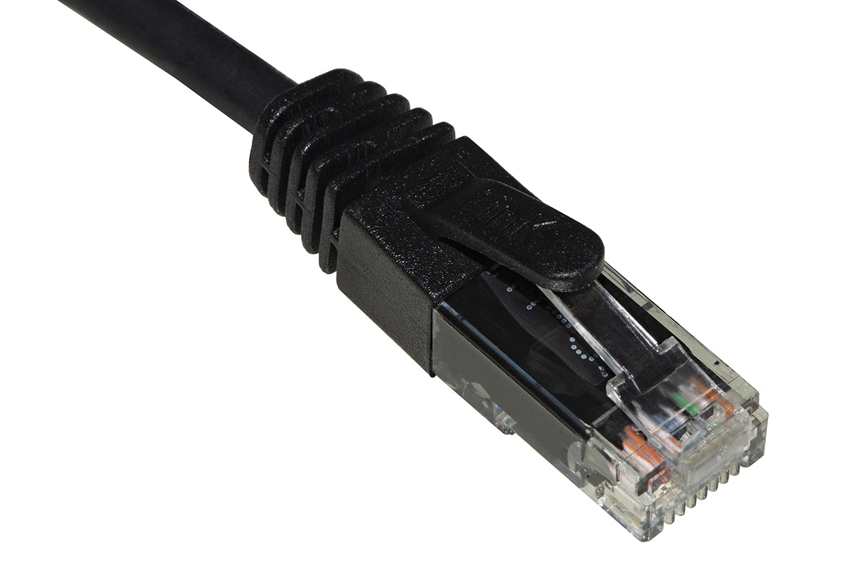 CAVO RETE CATEGORIA 6A NON SCHERMATO UTP AWG24 COLORE NERO HALOGENFREE MT 2