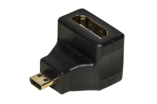 ADATTATORE HDMI®  FEMMINA - MICRO HDMI®  MASCHIO 90° ANGOLATO