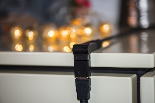 ADATTATORE HDMI®  FEMMINA - HDMI®  FEMMINA CON CONNETTORE RUOTABILE 360°