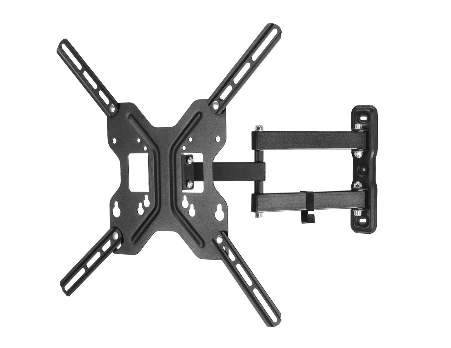 BRACCIO A MURO A 3 SNODI PER TV FINO A 25 KG, 50" FINO A VESA 400X400