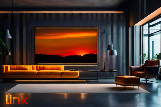 STAFFA A MURO PER TV FINO A 50 KG, DA 32 A 55" FINO A VESA 400X400 27 MM DISTANZA DAL MURO