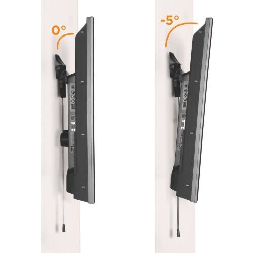 SUPPORTO MONITOR 37"-80" FINO A 50 KG PER PARETI CARTONGESSO LEGNO ECC